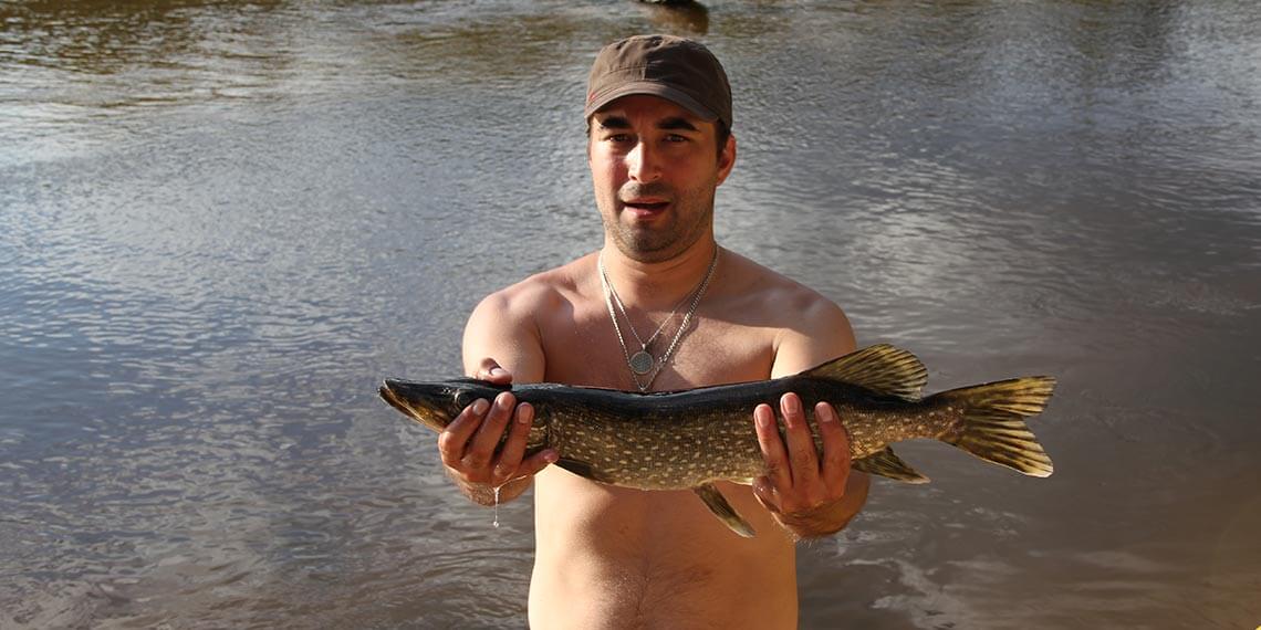 Фото пойманной рыбы в Керженце