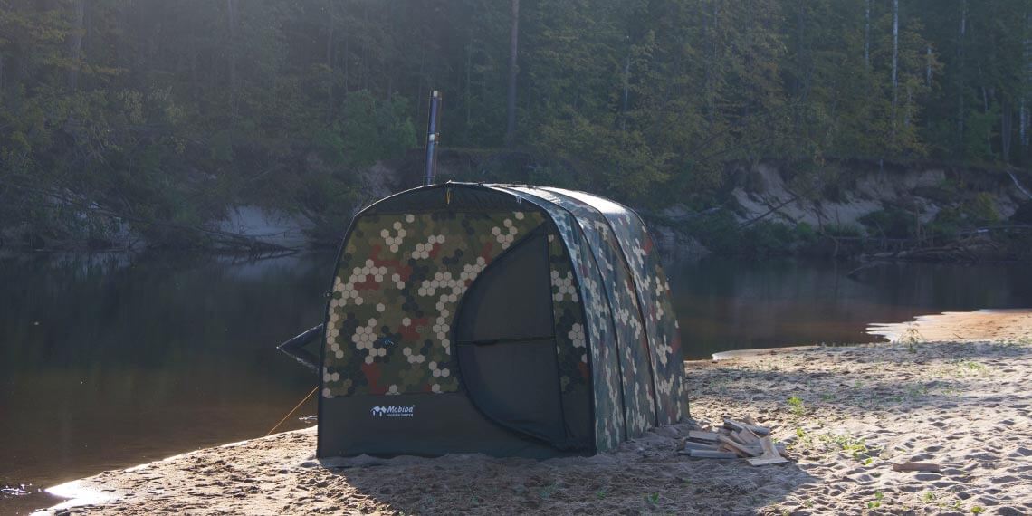 Походная баня спасает в любом походе